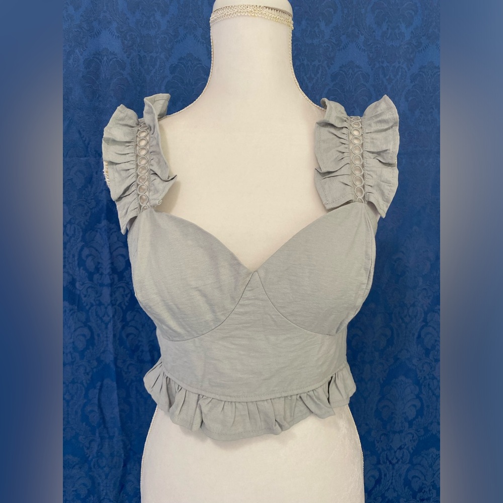 Mint retro bustier
